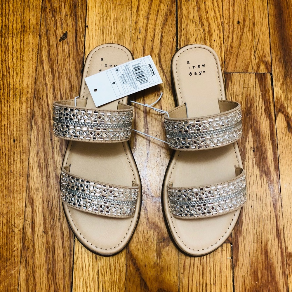 Target Women's Kersha Embellished Slide Sandals